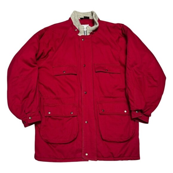 VINTAGE MICHAEL BRETT Retro 90s Luxury Designer Jacket Coat Mens Large - Picture 1 of 7